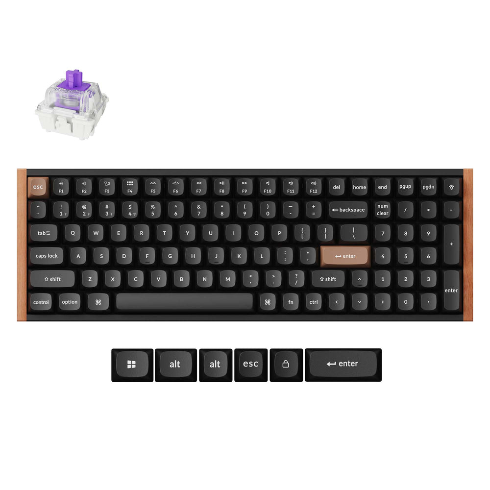Keychron K4 HE 無線磁気スイッチカスタムキーボード