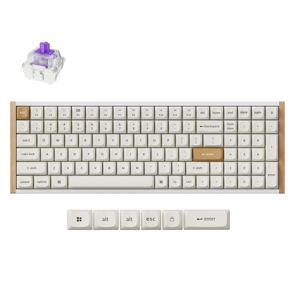 Keychron K4 HE 無線磁気スイッチカスタムキーボード