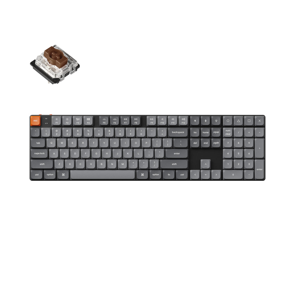 Keychron K5 Max QMK/VIA ワイヤレス カスタム メカニカルキーボード（US ANSI 配列）