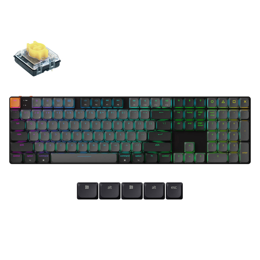 Keychron K5 QMK 無線メカニカルキーボード（バージョン2）