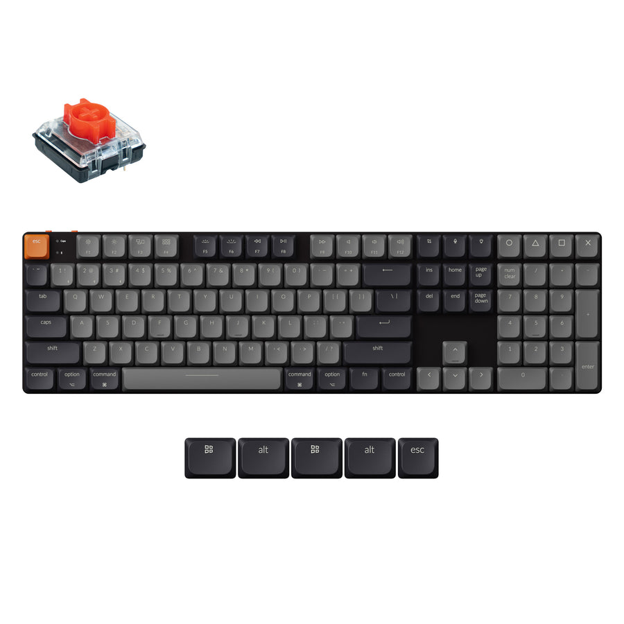 Keychron K5 QMK 無線メカニカルキーボード（バージョン2）