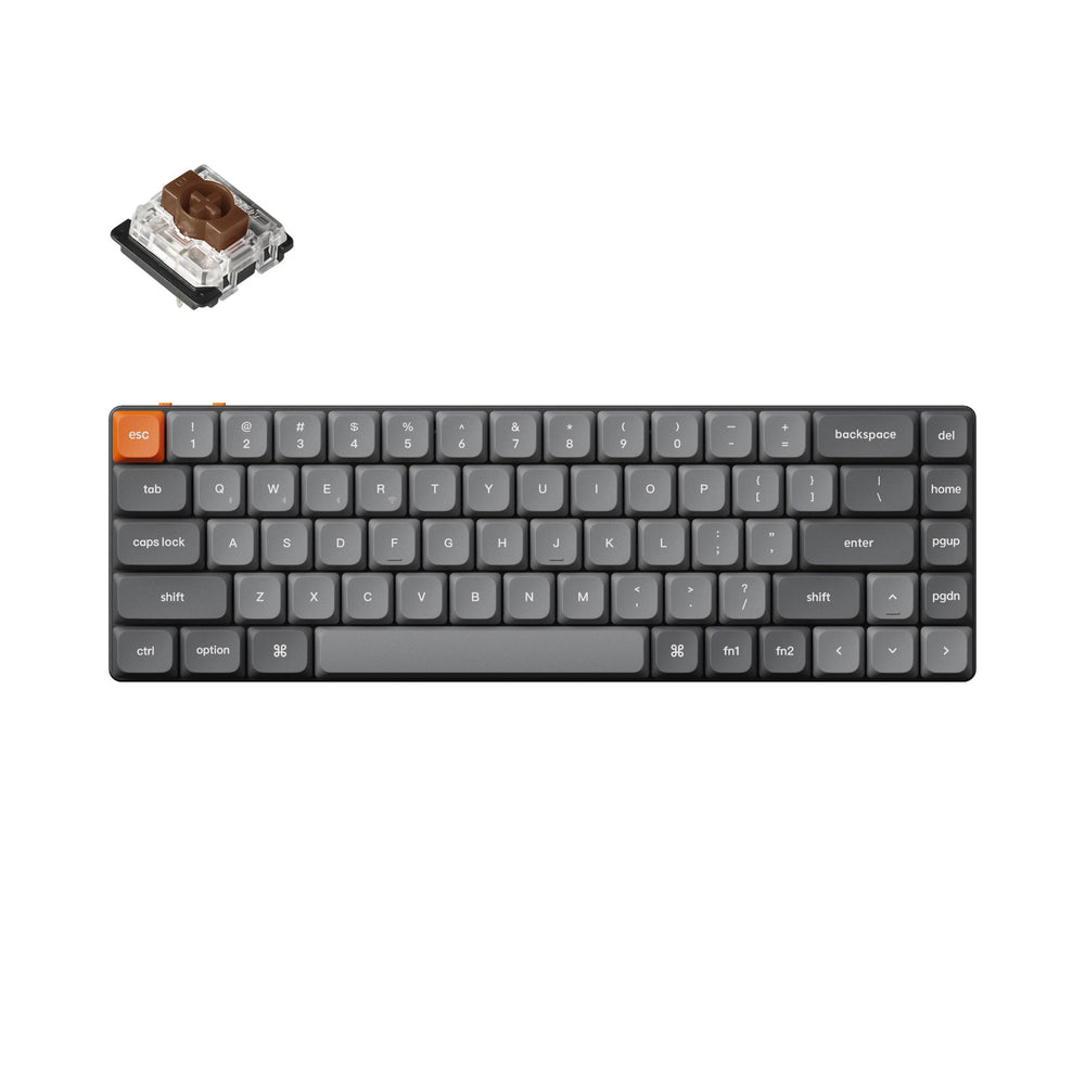 Keychron K7 Max QMK/VIA ワイヤレス カスタム メカニカルキーボード（US ANSI 配列）