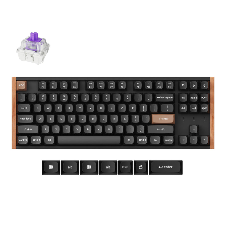 Keychron K8 HE ワイヤレス 磁気センサースイッチ カスタムキーボード