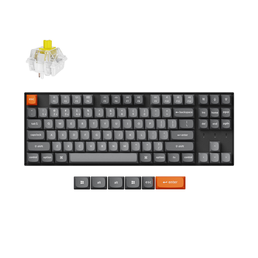 Keychron K8 Max QMK ワイヤレスメカニカルキーボード（US ANSIレイアウト）