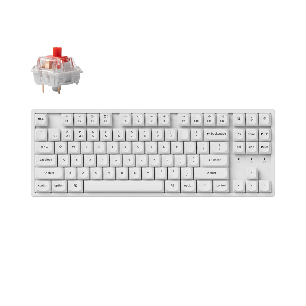 Keychron K8 Pro QMK/VIA ワイヤレス メカニカル キーボード（US ANSI 配列）