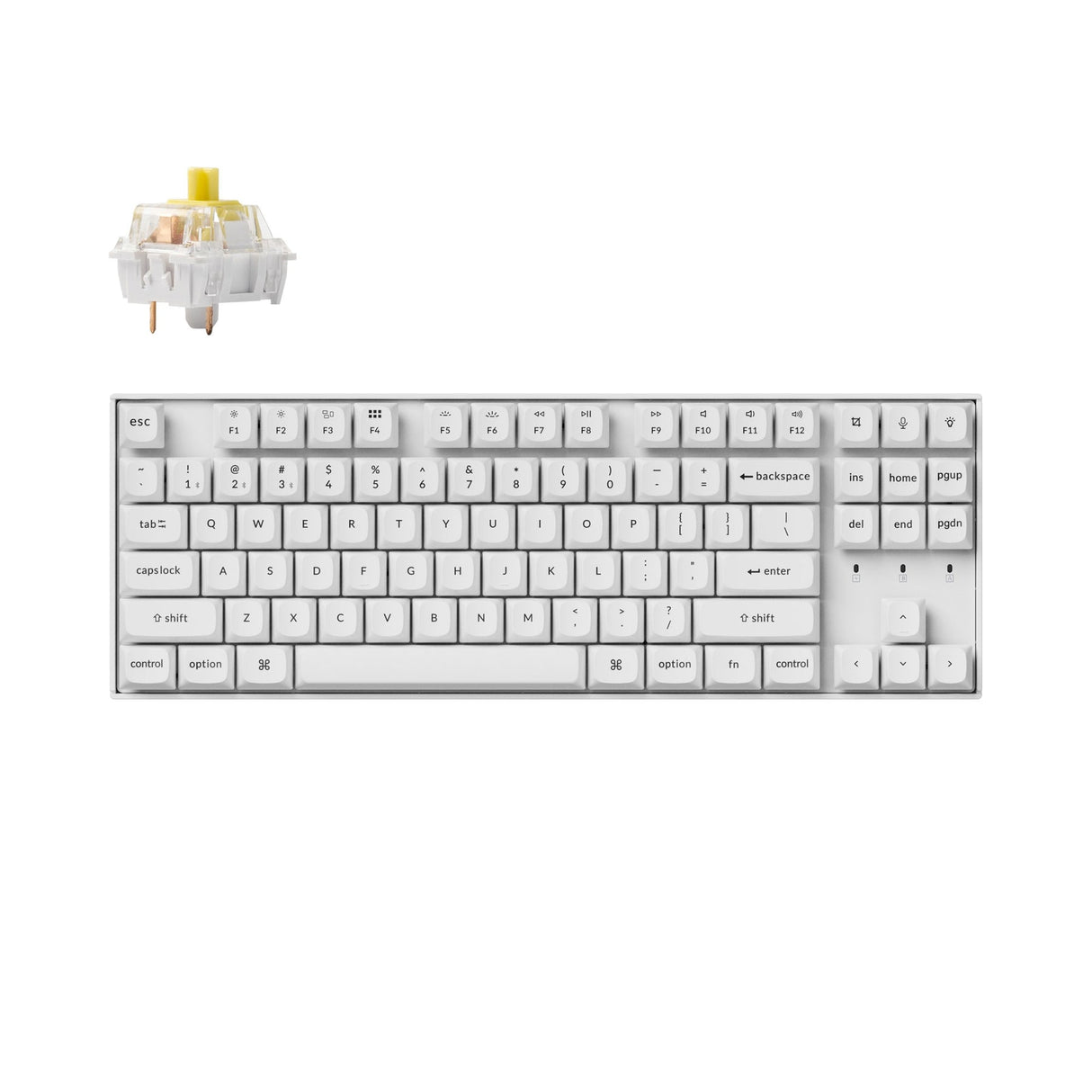 Keychron K8 Pro QMK/VIA ワイヤレス メカニカル キーボード（US ANSI 配列）