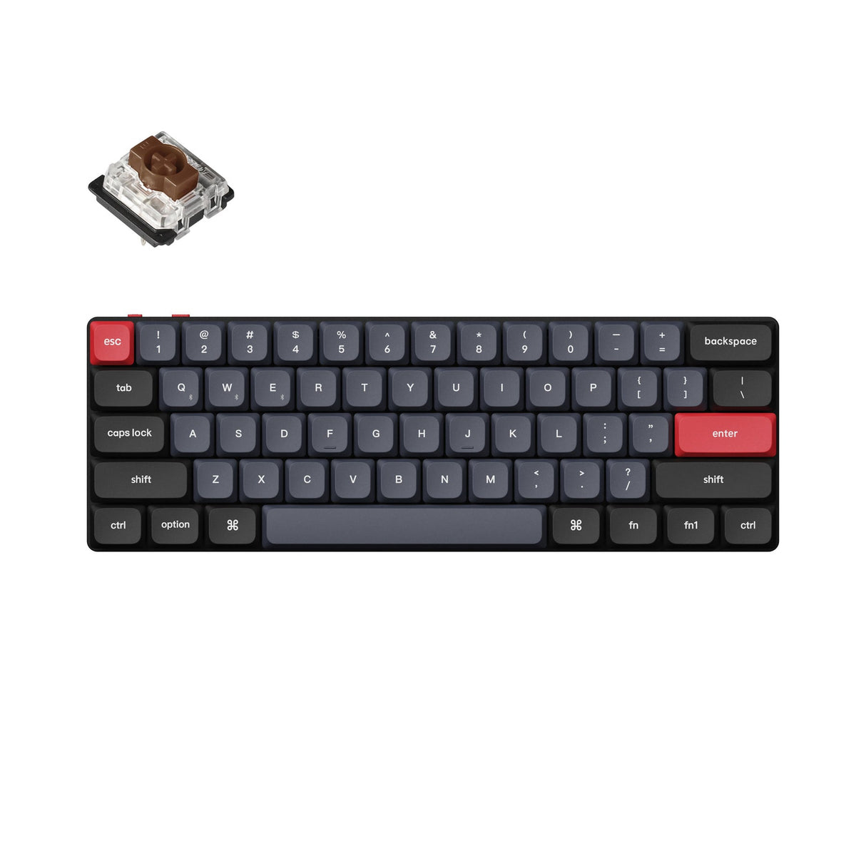 Keychron K9 Pro QMK/VIA ワイヤレス カスタム メカニカルキーボード（US ANSI 配列）