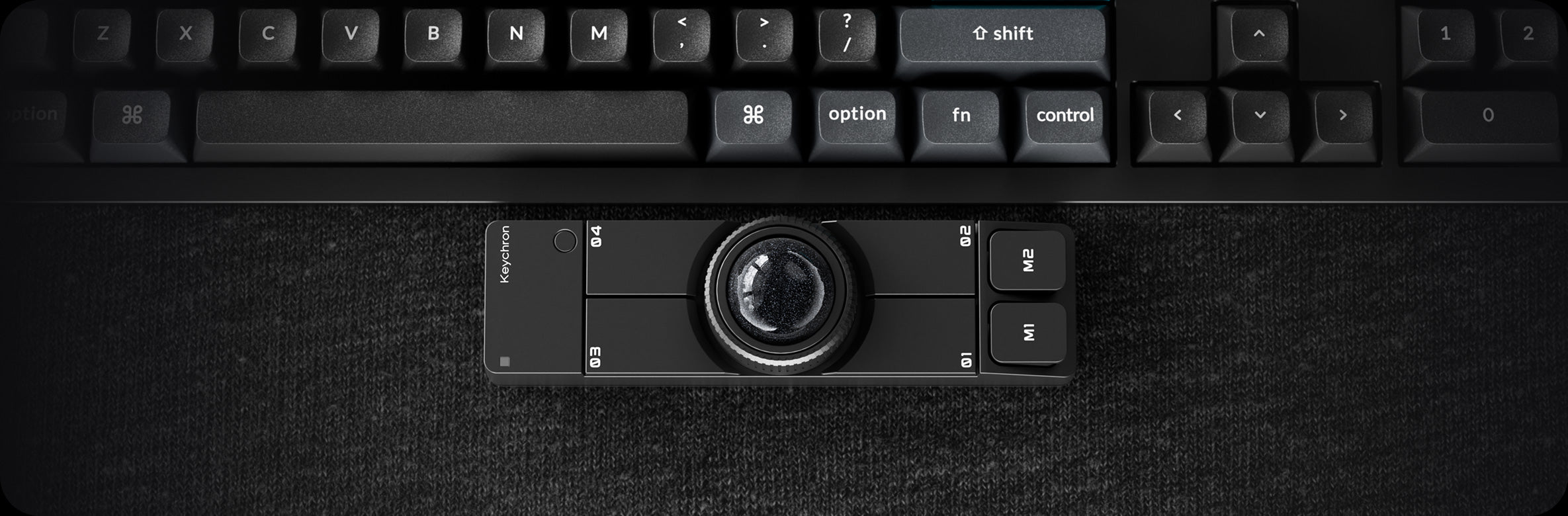 キーボード下設計