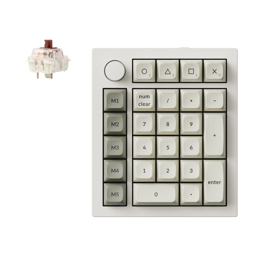 Keychron Q0 Max QMK カスタム ナンバー パッド