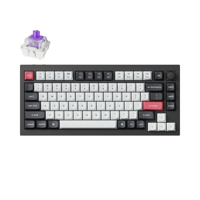 Keychron Q1 HE QMK ワイヤレス カスタム キーボード（US ANSI 配列）