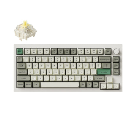 Keychron Q1 Max QMK/VIA ワイヤレス カスタム メカニカルキーボード（US ANSI 配列）