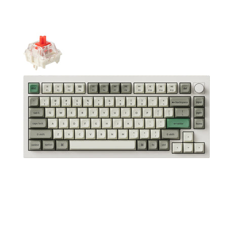 Keychron Q1 Max QMK/VIA ワイヤレス カスタム メカニカルキーボード（US ANSI 配列）
