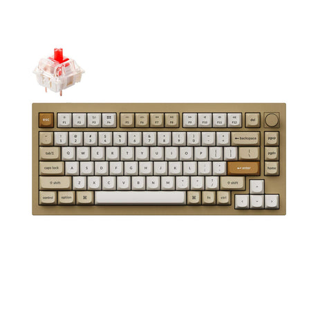 Keychron Q1 QMK カスタム メカニカル キーボード - バージョン 2（US ANSI 配列）