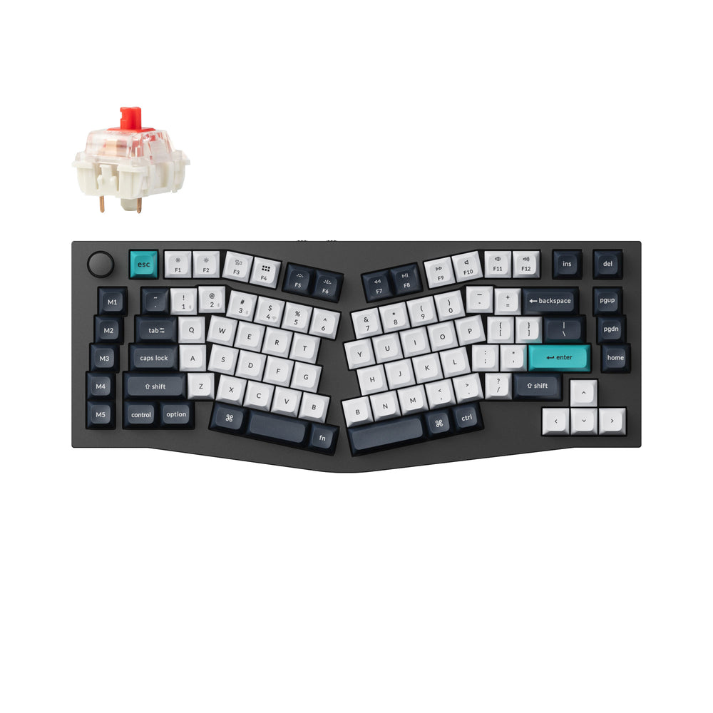 Keychron Q10 Max（Alice レイアウト）QMK/VIA ワイヤレス カスタム メカニカルキーボード（US ANSI 配列）