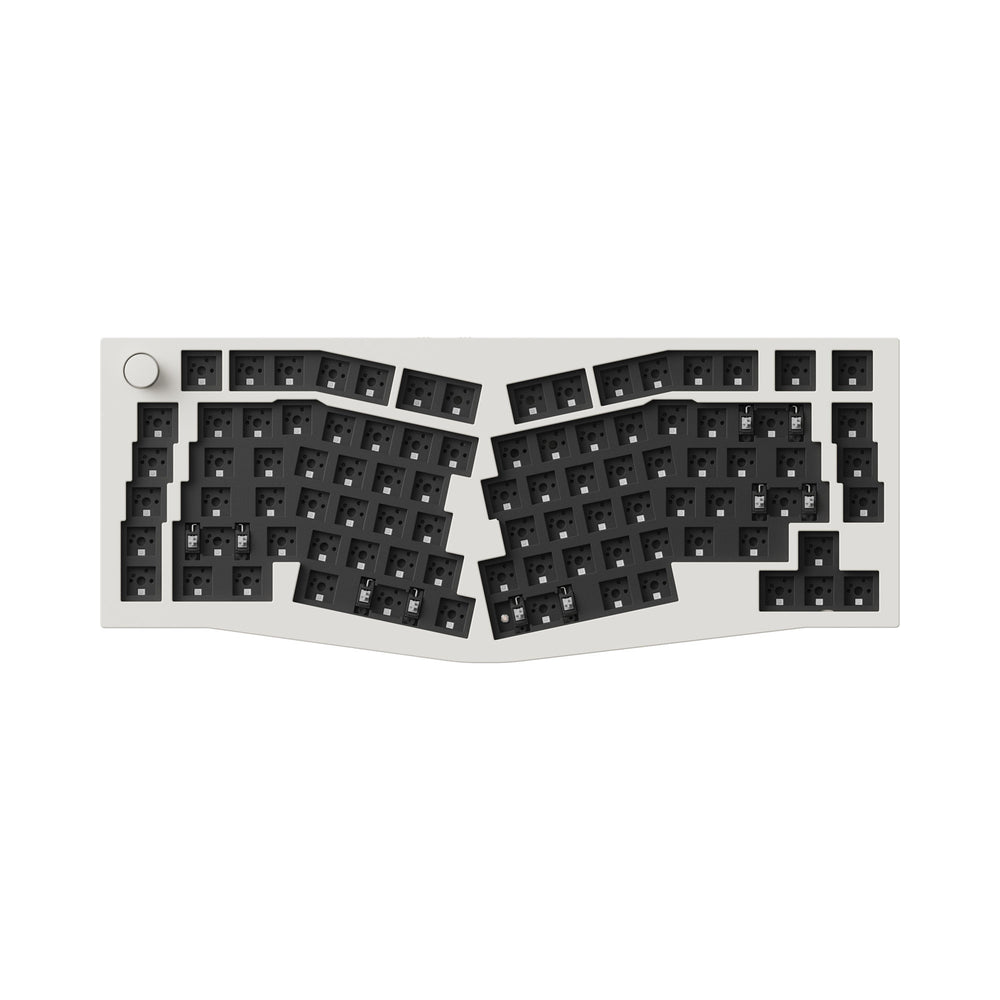 Keychron Q10 Max（Alice レイアウト）QMK/VIA ワイヤレス カスタム メカニカルキーボード（US ANSI 配列）