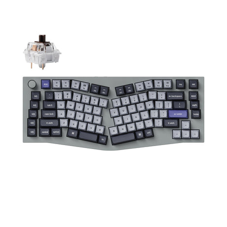Keychron Q10 Pro (Alice レイアウト) QMK/VIA ワイヤレス カスタム メカニカル キーボード（US ANSI 配列）