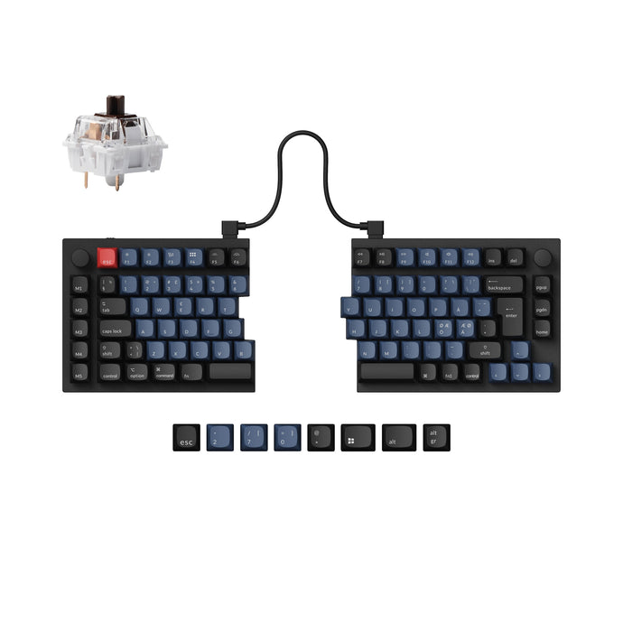 Keychron Q11 QMK/VIA メカニカルキーボード ISO配列コレクション