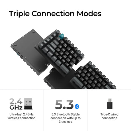 Keychron Q11 Ultra 8K  ワイヤレスカスタムメカニカルキーボード