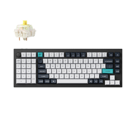 Keychron Q12 Max QMK カスタムメカニカルキーボード（US ANSI 配列）