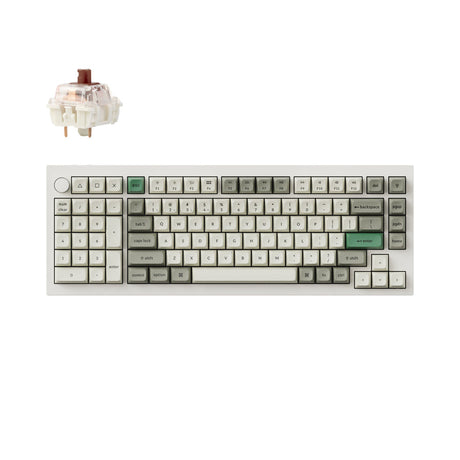Keychron Q12 Max QMK カスタムメカニカルキーボード（US ANSI 配列）