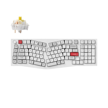 Keychron Q13 Pro (Alice レイアウト) QMK/VIA ワイヤレス カスタム メカニカル キーボード（US ANSI 配列）