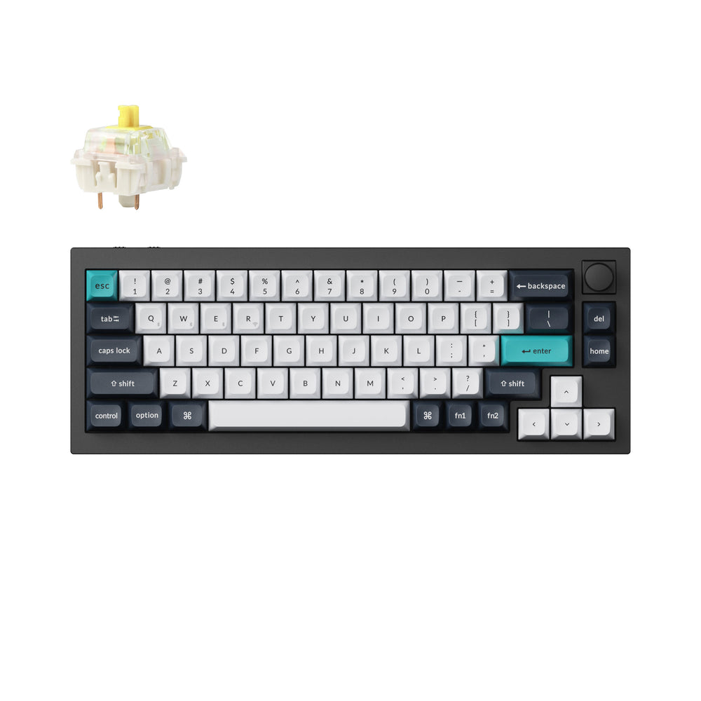 Keychron Q2 Max QMK/VIA ワイヤレス カスタム メカニカルキーボード（US ANSI 配列）