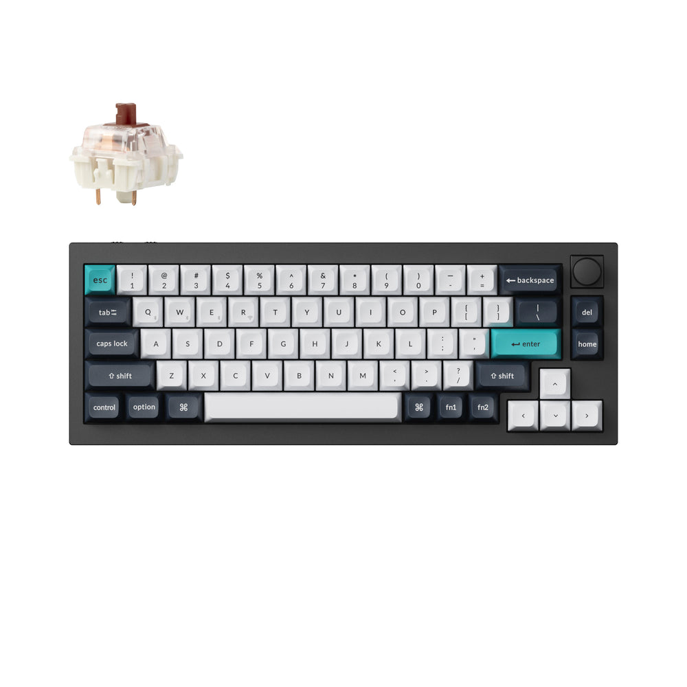 Keychron Q2 Max QMK/VIA ワイヤレス カスタム メカニカルキーボード（US ANSI 配列）
