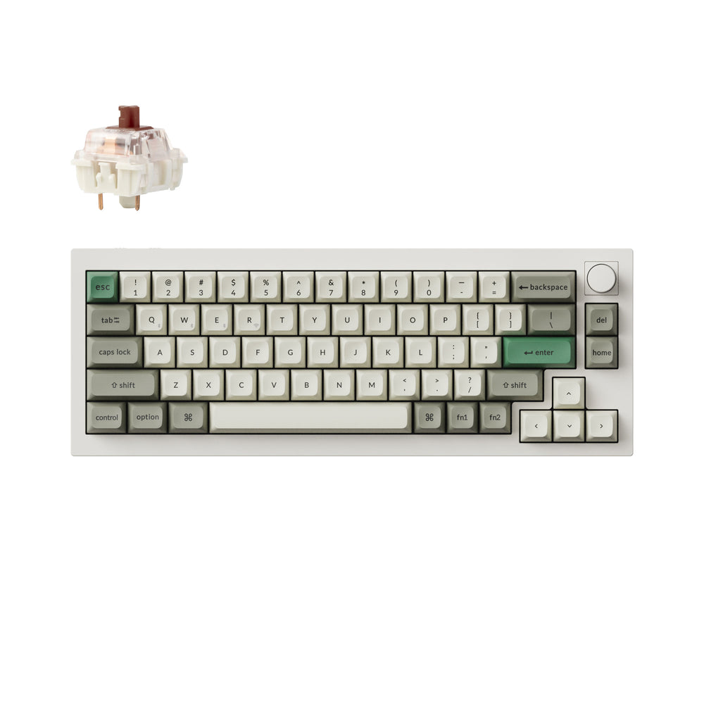 Keychron Q2 Max QMK/VIA ワイヤレス カスタム メカニカルキーボード（US ANSI 配列）