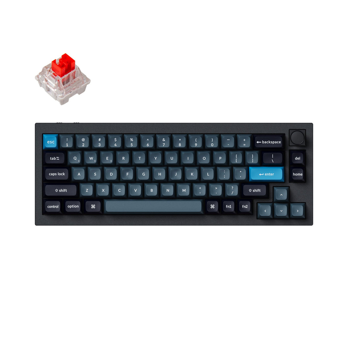 Keychron Q2 Pro QMK/VIA ワイヤレス カスタム メカニカルキーボード（US ANSI 配列）