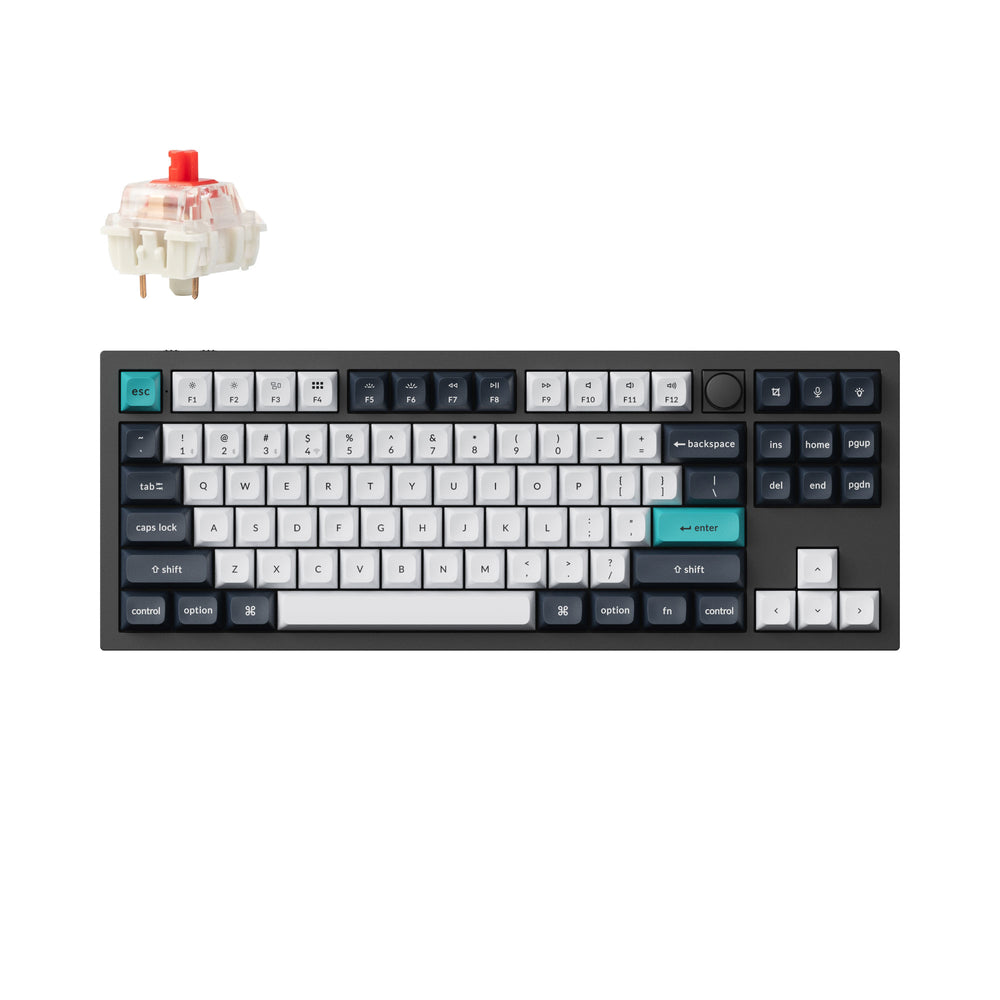 Keychron Q3 Max QMK/VIA ワイヤレス カスタム メカニカルキーボード（US ANSI 配列）