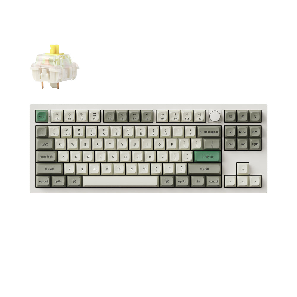 Keychron Q3 Max QMK/VIA ワイヤレス カスタム メカニカルキーボード（US ANSI 配列）