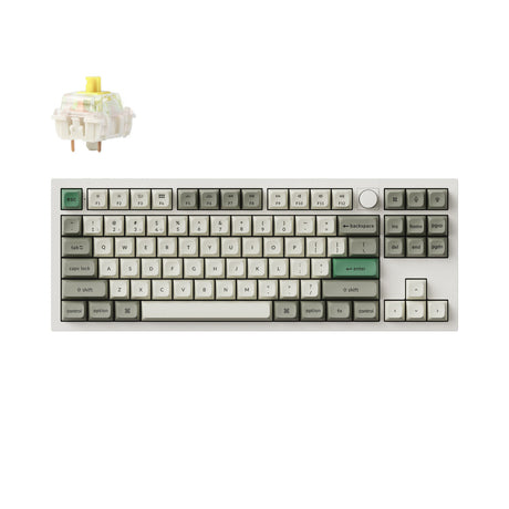Keychron Q3 Max QMK/VIA ワイヤレス カスタム メカニカルキーボード（US ANSI 配列）