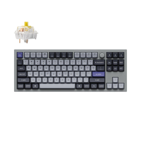 Keychron Q3 Pro QMK/VIA ワイヤレス カスタム メカニカルキーボード（US ANSI 配列）