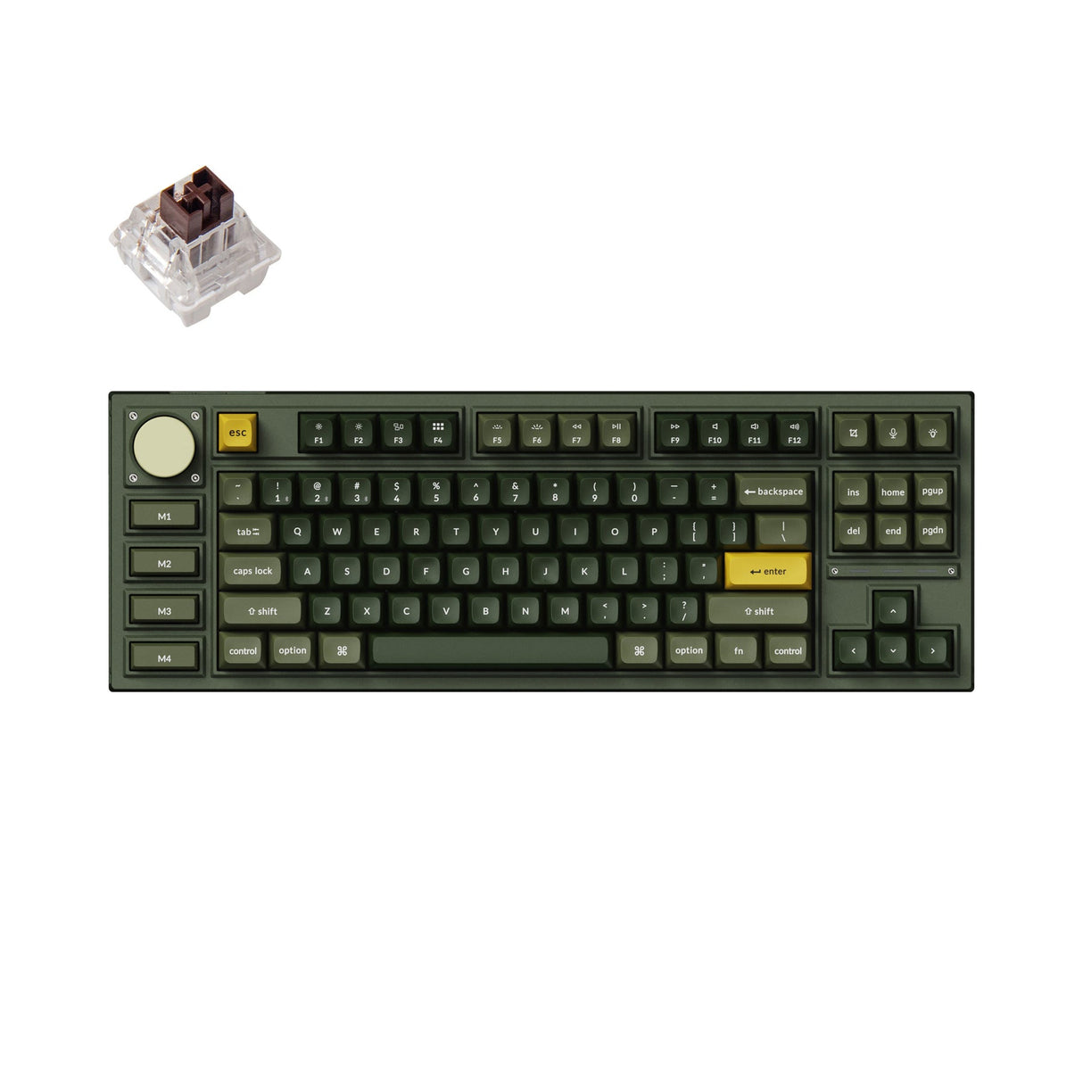 Keychron Q3 Pro QMK/VIA ワイヤレス カスタム メカニカルキーボード（US ANSI 配列）