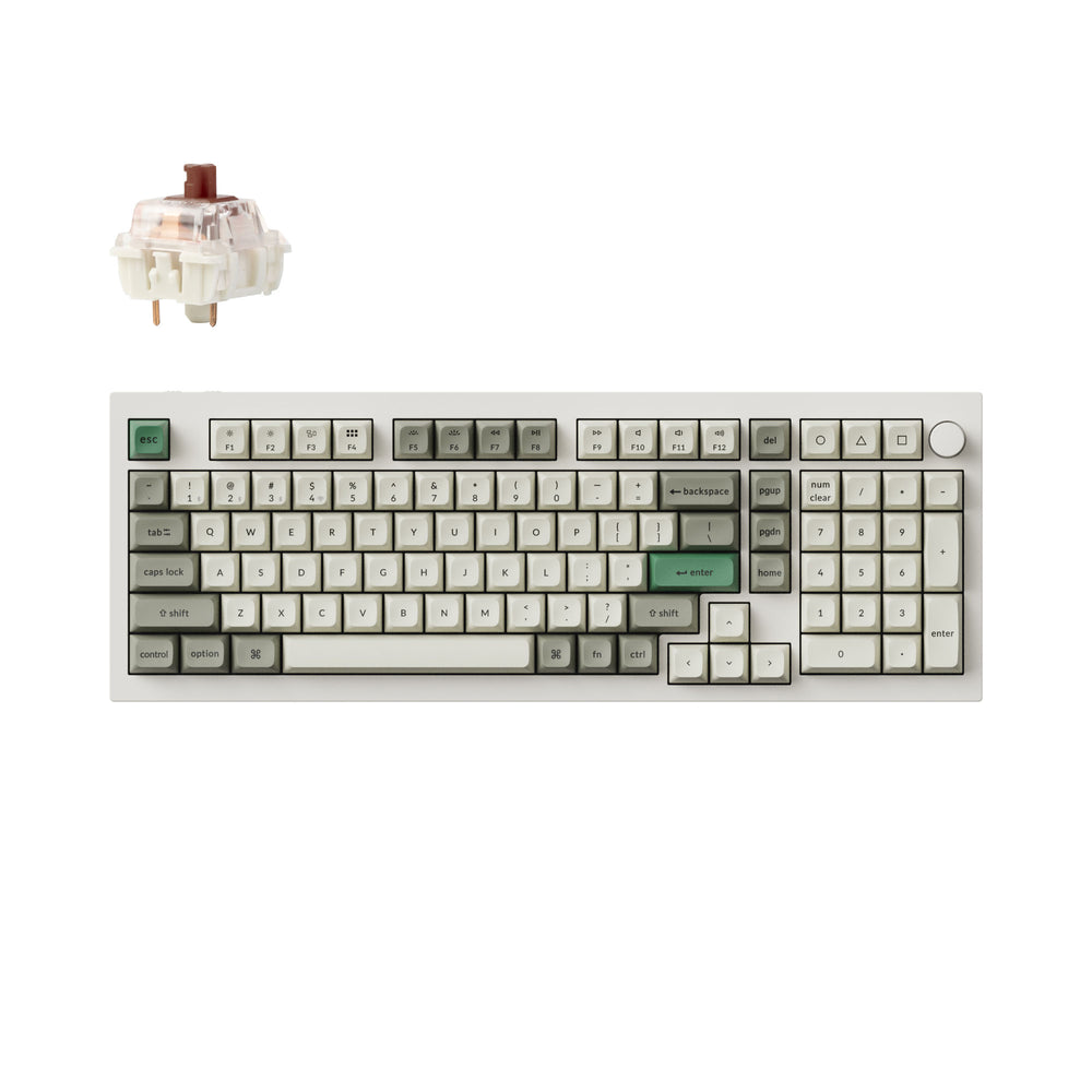 Keychron Q5 Max QMK/VIA ワイヤレス カスタム メカニカルキーボード（US ANSI 配列）