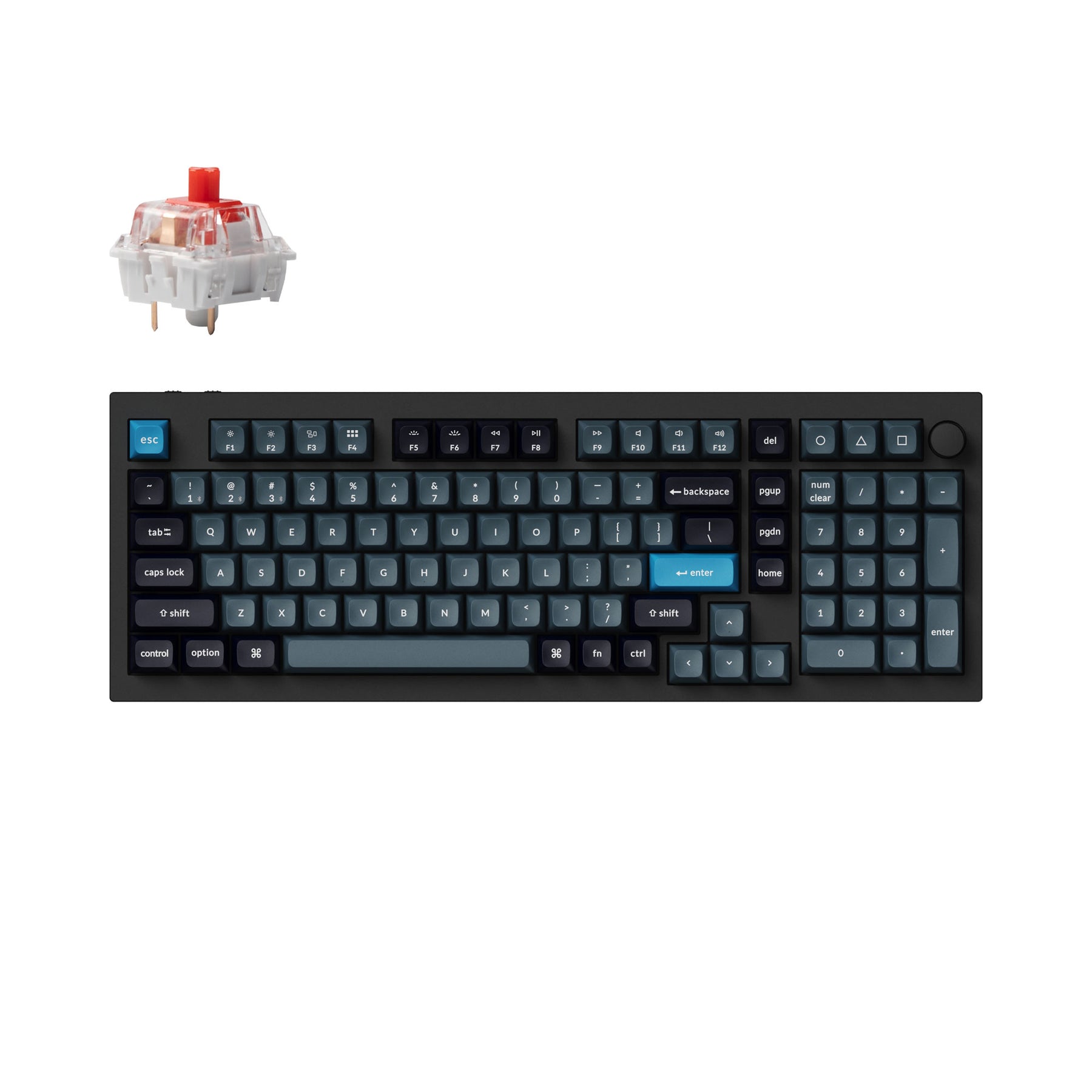 Keychron Q5 Pro QMK/VIA ワイヤレス カスタム メカニカルキーボード（US ANSI 配列）