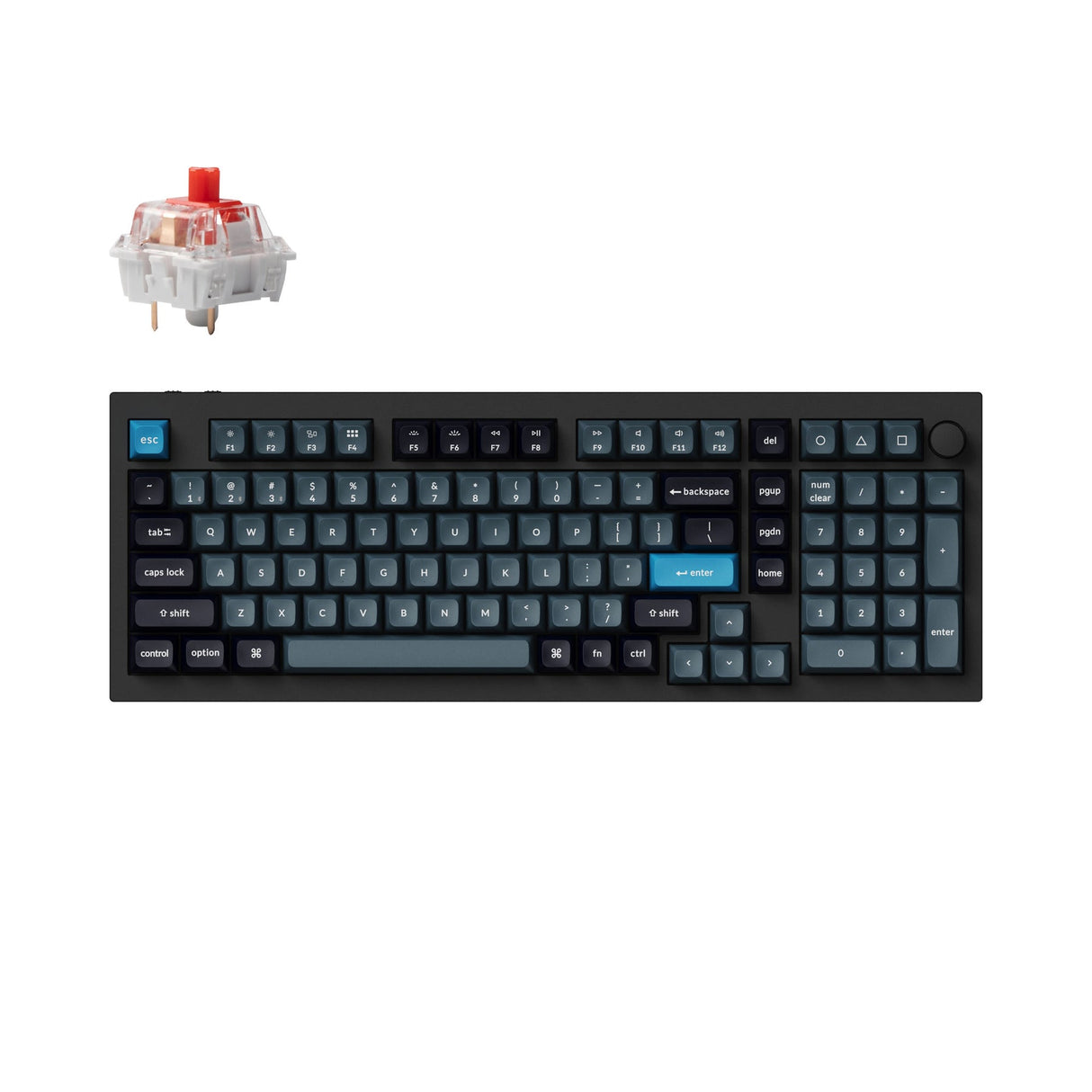 Keychron Q5 Pro QMK/VIA ワイヤレス カスタム メカニカルキーボード（US ANSI 配列）