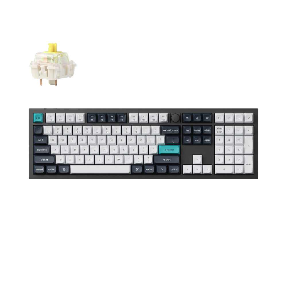 Keychron Q6 Max QMK/VIA ワイヤレス カスタム メカニカルキーボード（US ANSI 配列）