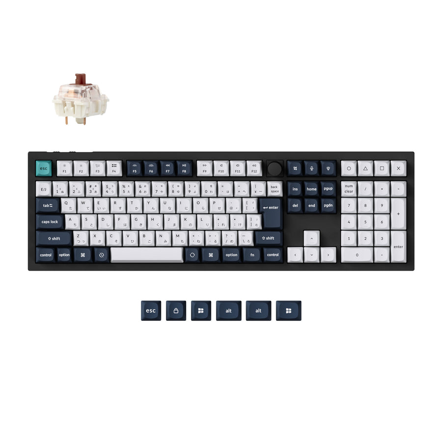 Keychron Q6 Max QMK/VIA ワイヤレス カスタム メカニカルキーボード（JIS 配列） (USED)