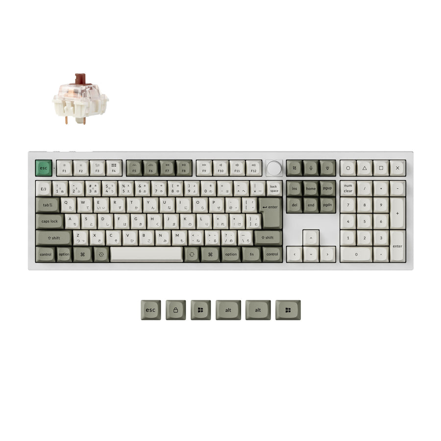Keychron Q6 Max QMK/VIA ワイヤレス カスタム メカニカルキーボード（JIS 配列） (USED)