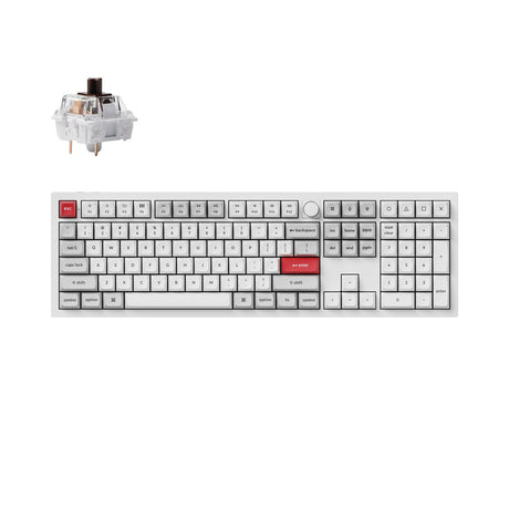 Keychron Q6 Pro QMK/VIA ワイヤレス カスタム メカニカルキーボード（US ANSI 配列）