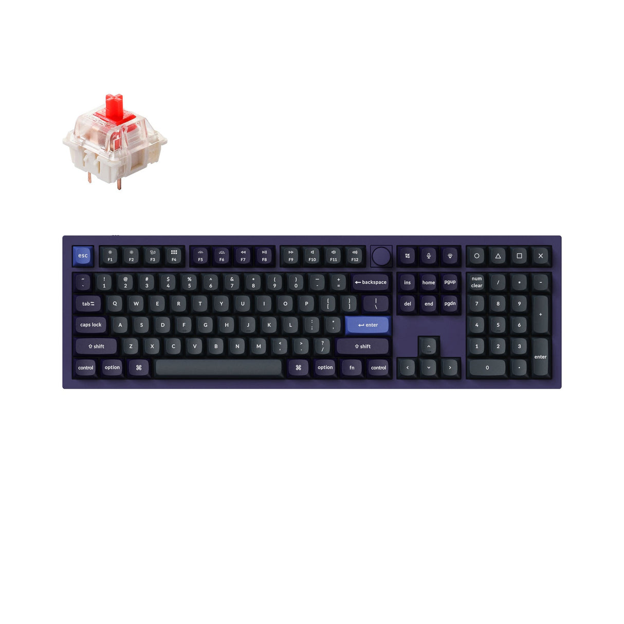 Keychron Q6 QMK カスタム メカニカル キーボード（US ANSI 配列）