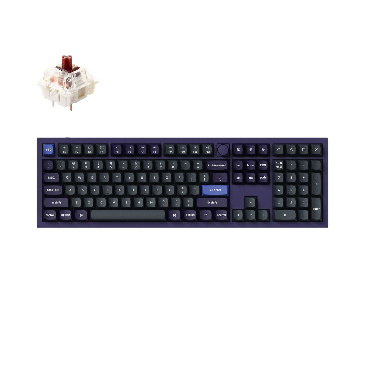 Keychron Q6 QMK カスタム メカニカル キーボード（US ANSI 配列）