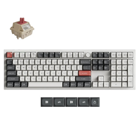 Keychron Q6 Ultra 8K ワイヤレスカスタムメカニカルキーボード