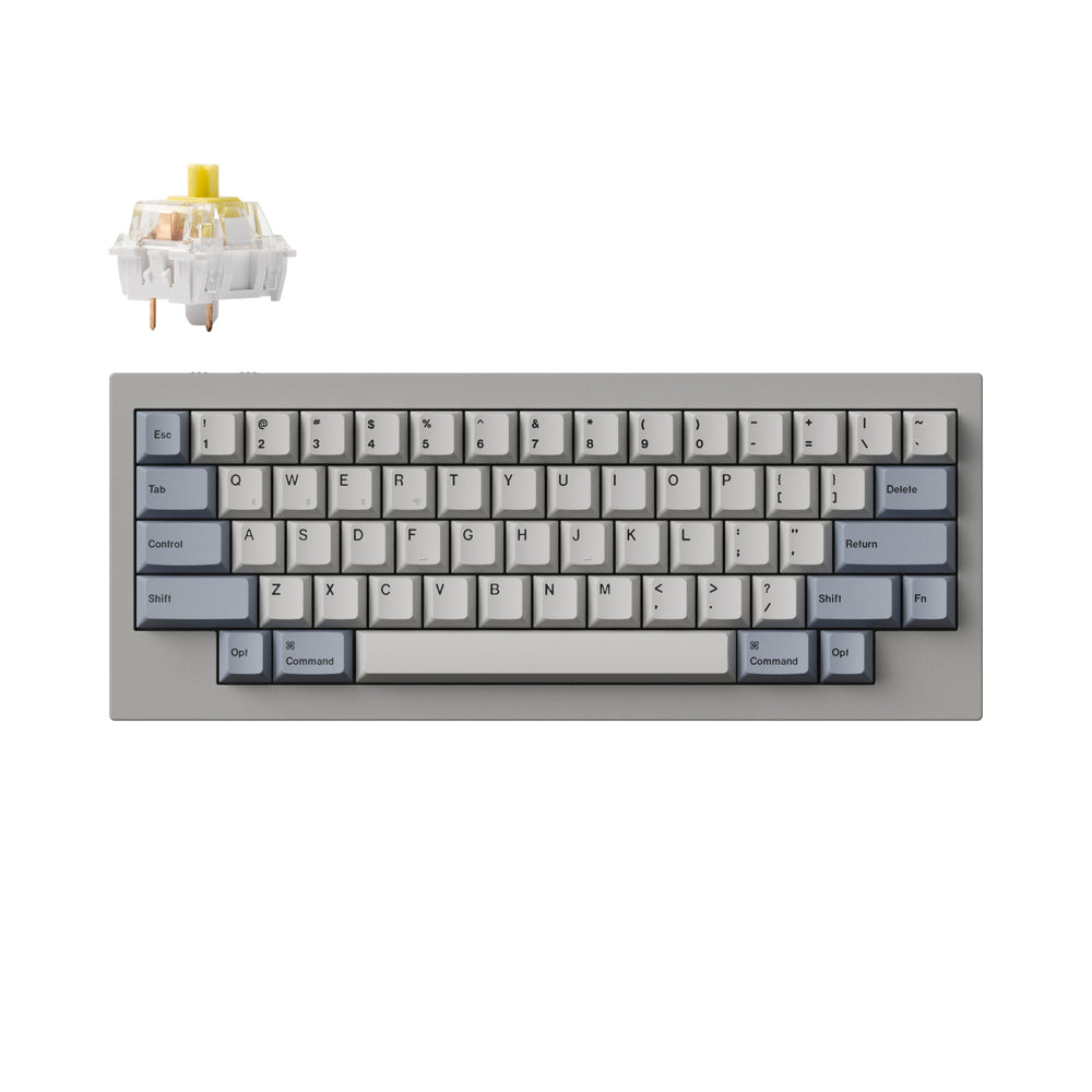 Keychron Q60 Max QMK/VIA ワイヤレス カスタム メカニカルキーボード（US ANSI 配列）