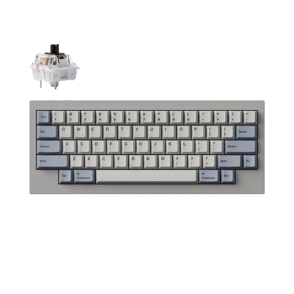 Keychron Q60 Max QMK/VIA ワイヤレス カスタム メカニカルキーボード（US ANSI 配列）