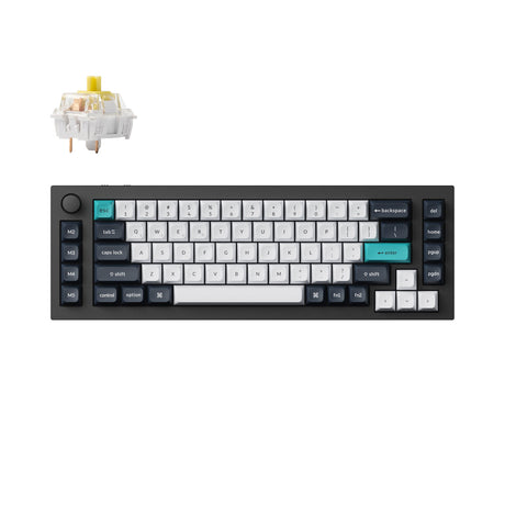 Keychron Q65 Max QMK/VIA ワイヤレス カスタム メカニカルキーボード（US ANSI 配列）