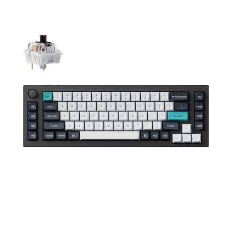 Keychron Q65 Max QMK/VIA ワイヤレス カスタム メカニカルキーボード（US ANSI 配列）