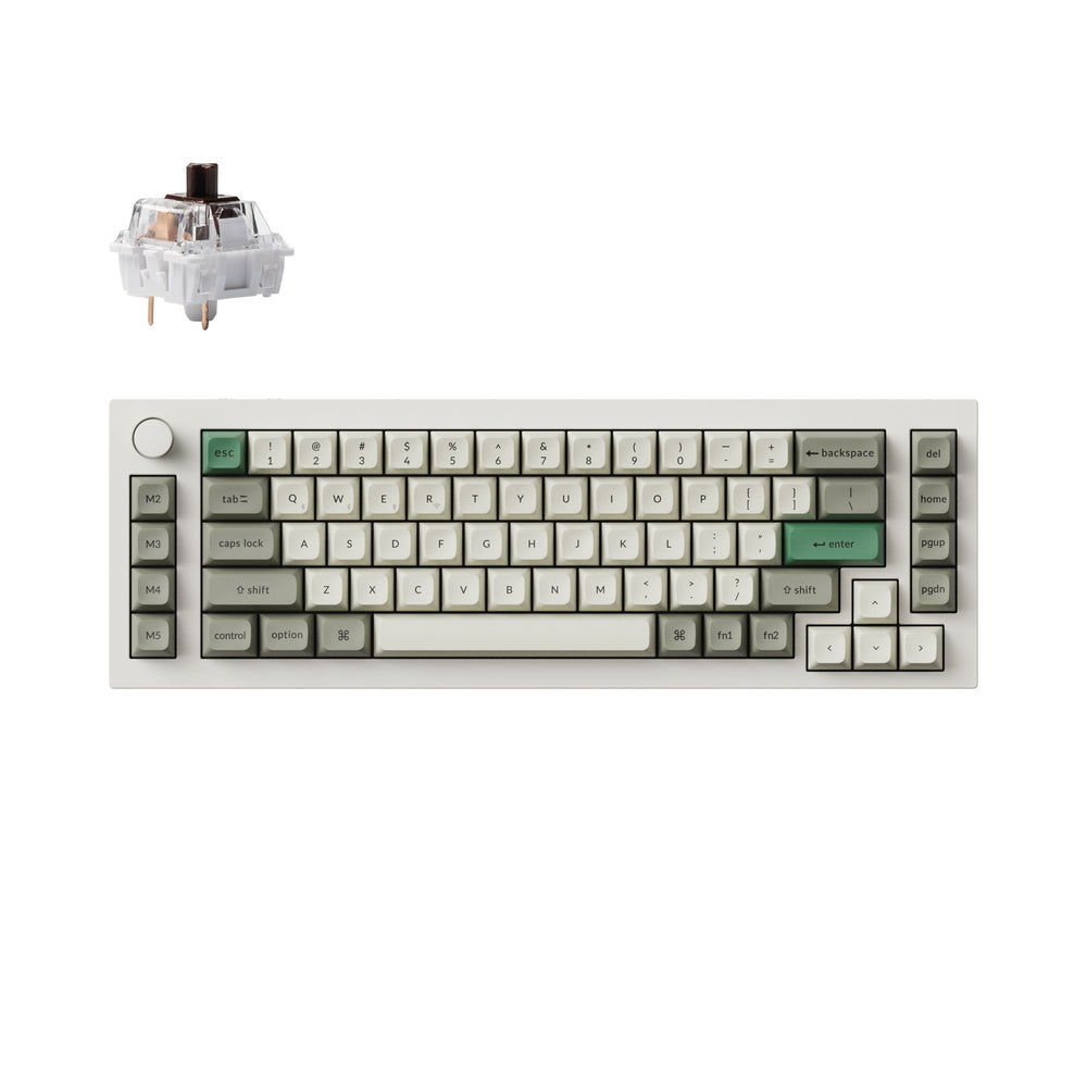 Keychron Q65 Max QMK/VIA ワイヤレス カスタム メカニカルキーボード（US ANSI 配列）