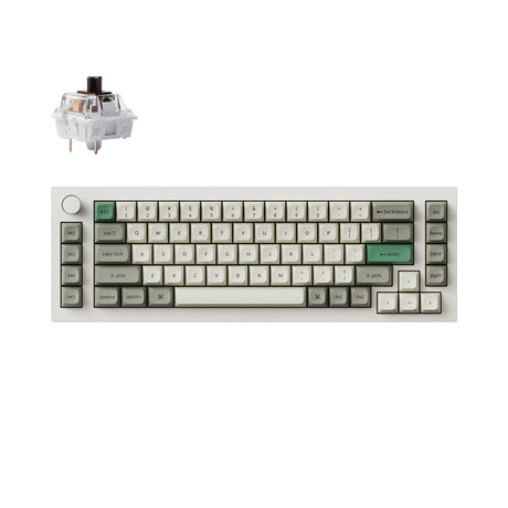 Keychron Q65 Max QMK/VIA ワイヤレス カスタム メカニカルキーボード（US ANSI 配列）